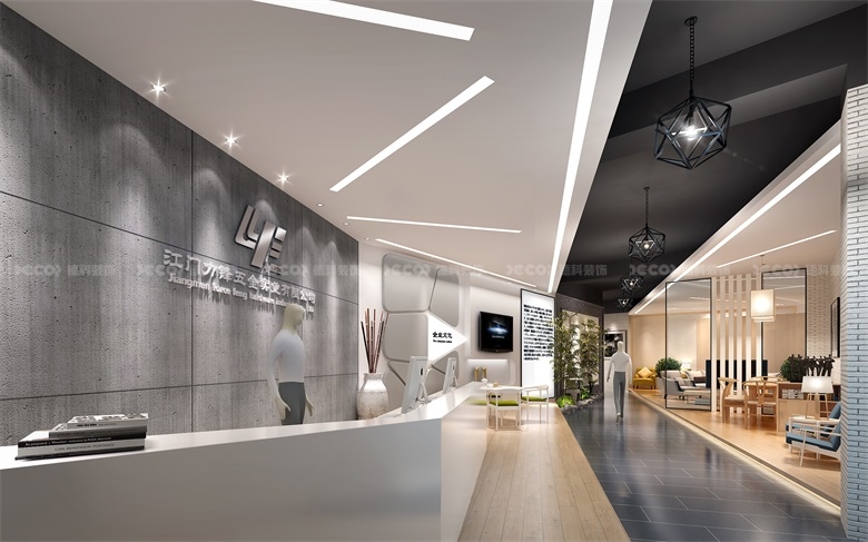 在企業展廳裝修設計中，如何合理運用展示設備和交互界面？