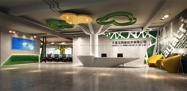 在廣州，辦公樓裝修中有哪些流行的設計元素？